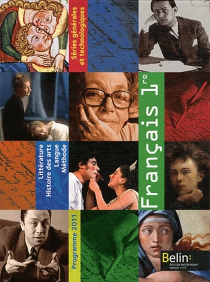 Français 1re, Séries générales et Technologiques - Programme 2011