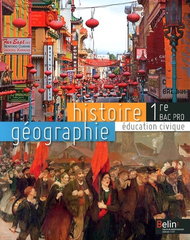 Histoire-géographie, éducation civique ; 1ère bac pro ; livre de l'élève (édition 2014)