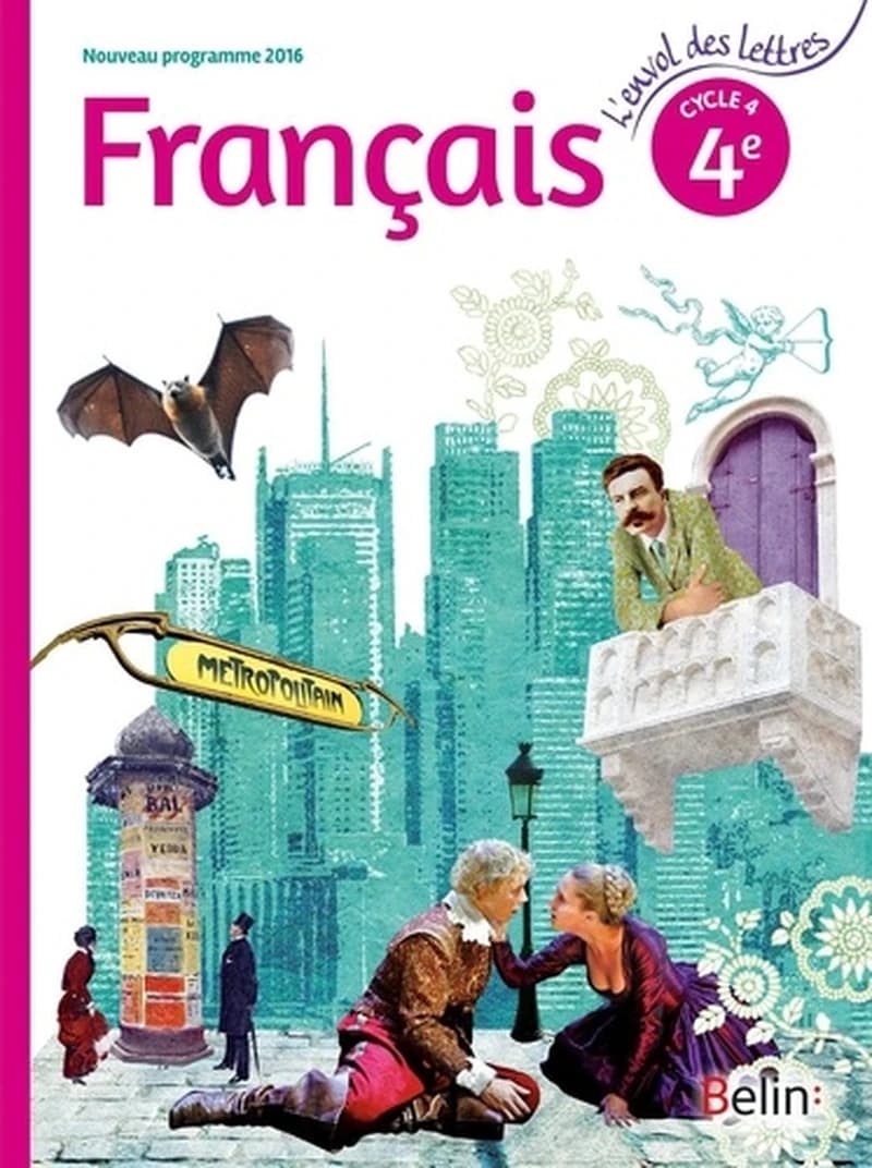 Français, 4e, cycle 4 : nouveau programme 2016