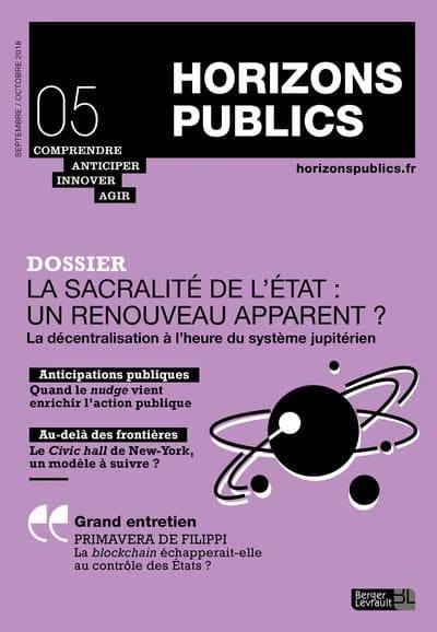 La sacralite de l'etat : un renouveau apparent ?