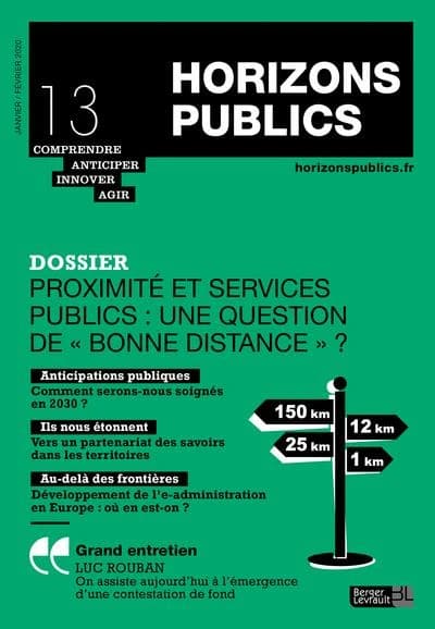 Proximite et services publics : une question de  bonne distance  ?