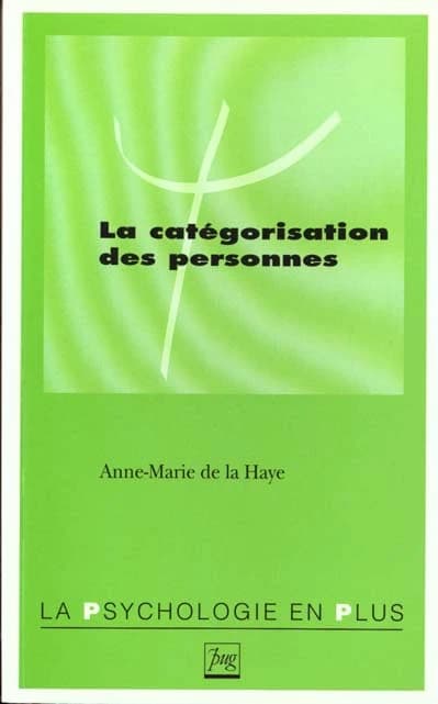 La catégorisation des personnes