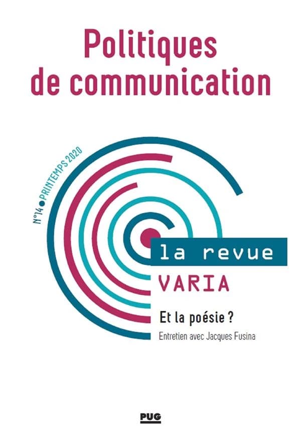 Revue politiques de communication n.14 ; et la poésie ?
