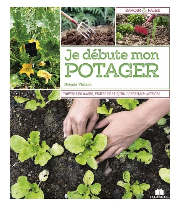 Je débute mon potager : tout savoir avant de se lancer, fiches pratiques des variétés à privilégier, conseils & astuces