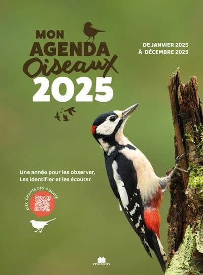 Mon agenda oiseaux (édition 2025)