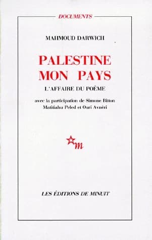 Palestine mon pays : l'affaire du poème
