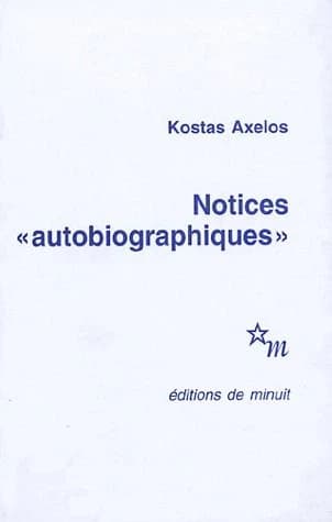 Notices autobiographiques