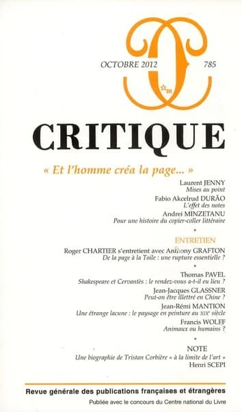 Et l'homme créa la page...