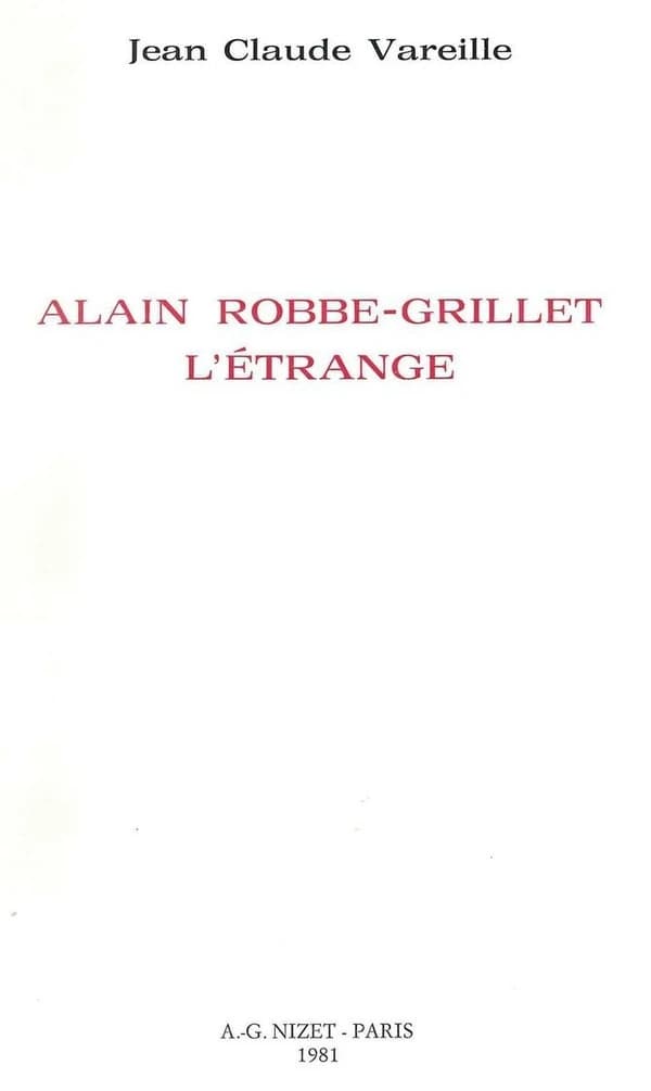 Alain Robbe-Grillet L'etrange