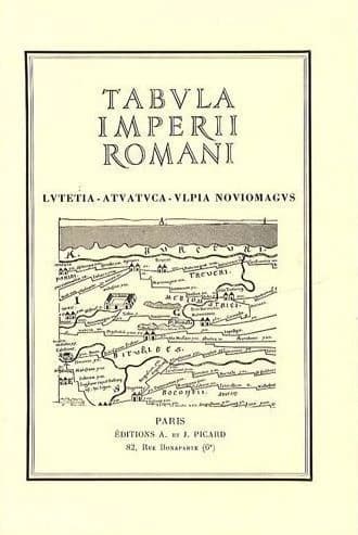 Tabula Imperii romani. Lutetia, Atuatuca, Ulpia Noviomagus