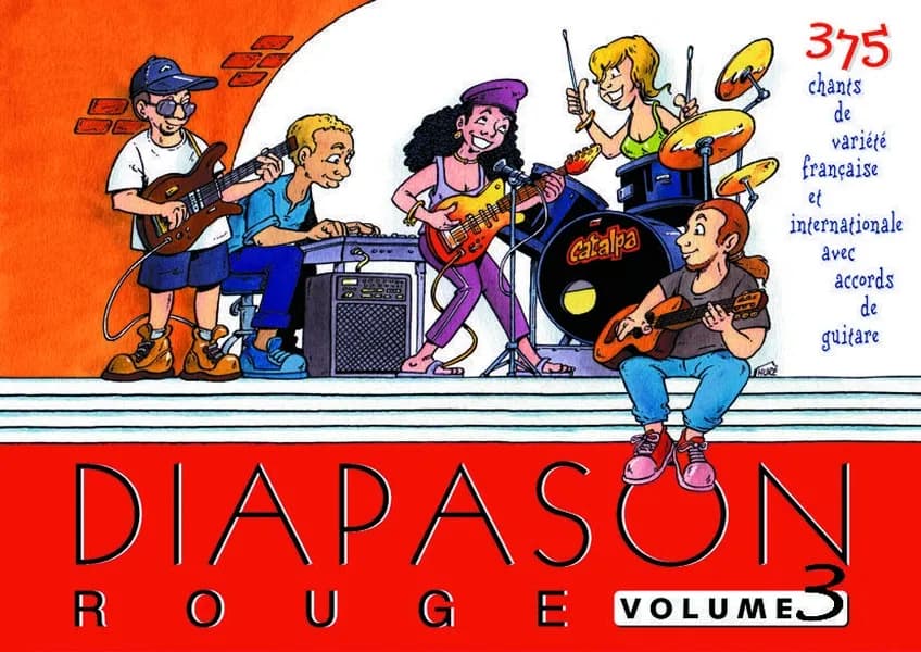 Diapason rouge. Vol. III, Carnet de 400 chants avec accords