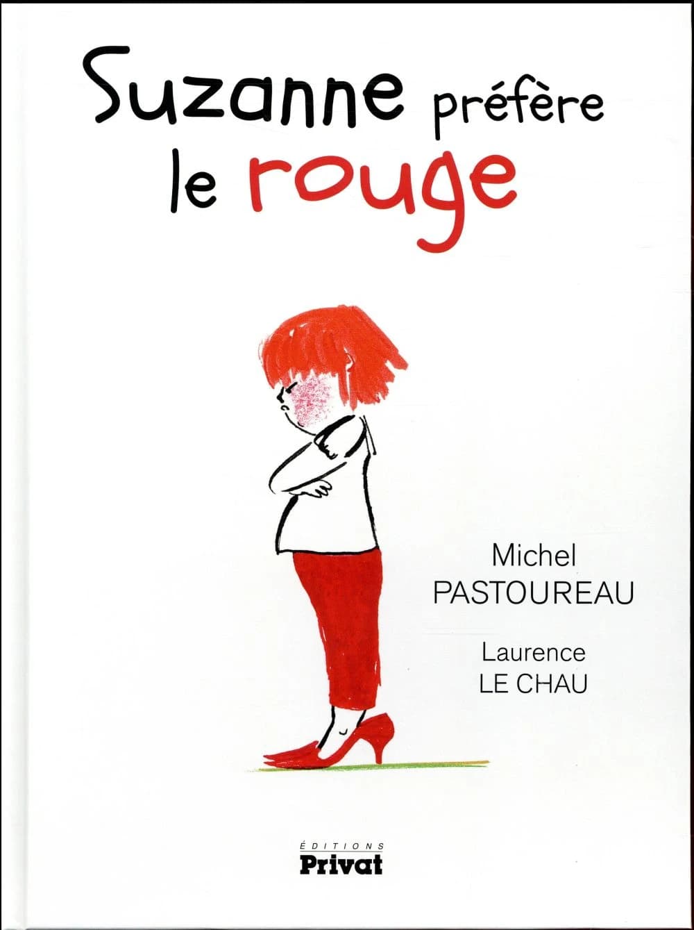 Suzanne préfère le rouge