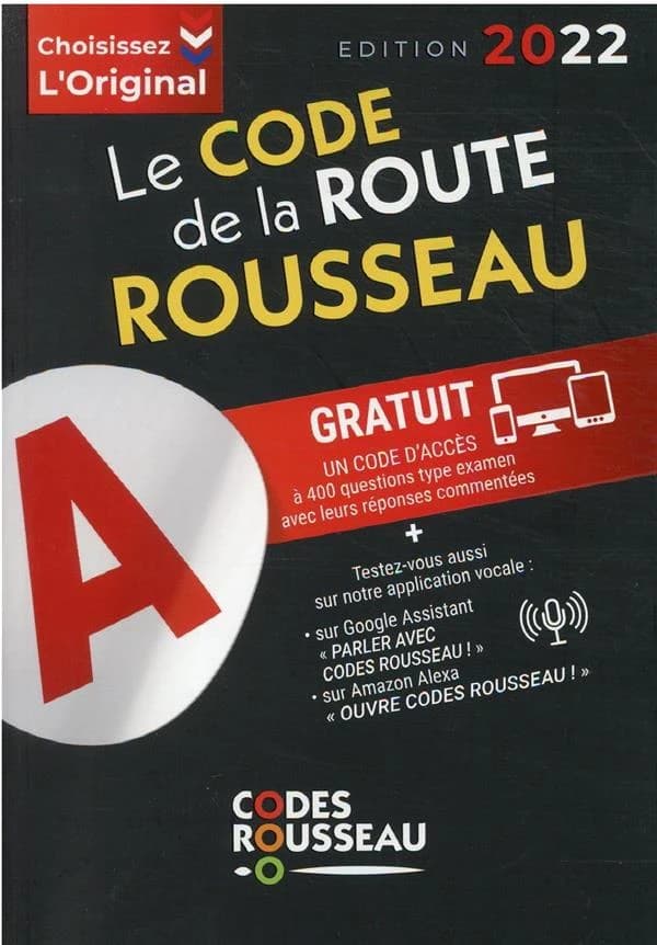 Code Rousseau : de la route B (édition 2022)