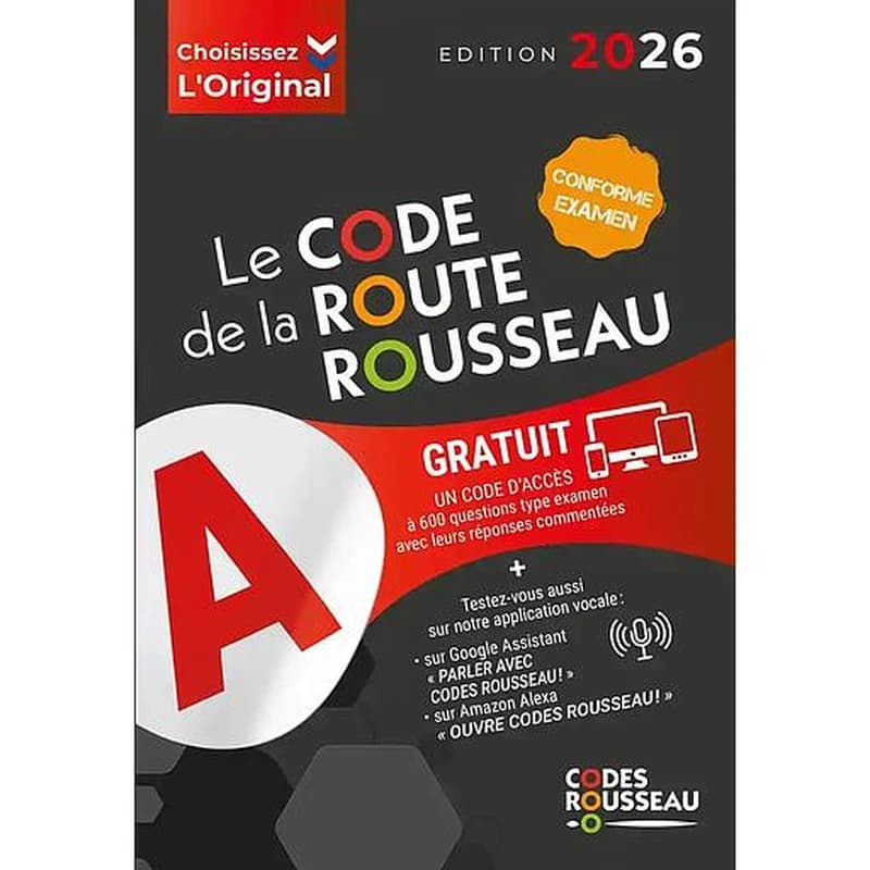Code Rousseau : De la route B (édition 2026)