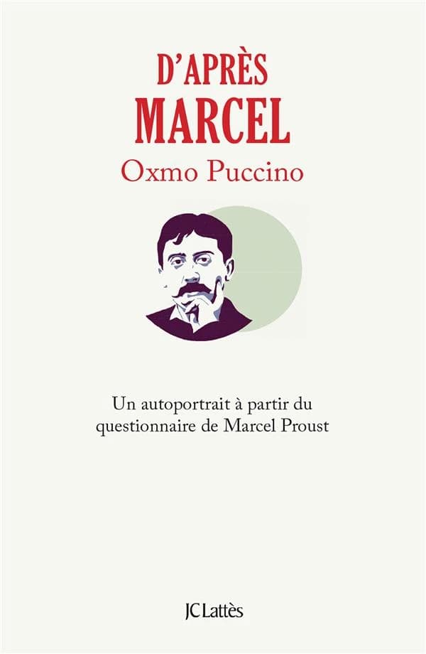 D'après Marcel : un autoportrait d'Oxmo Puccino à partir du questionnaire de Marcel Proust