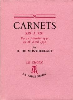 Carnets xix a xxi