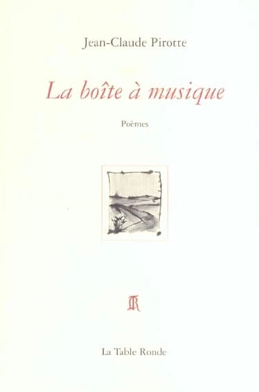 La boîte à musique : poèmes