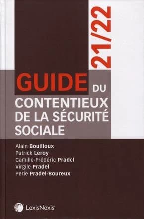 Guide du contentieux de la sécurité sociale, 2021-2022