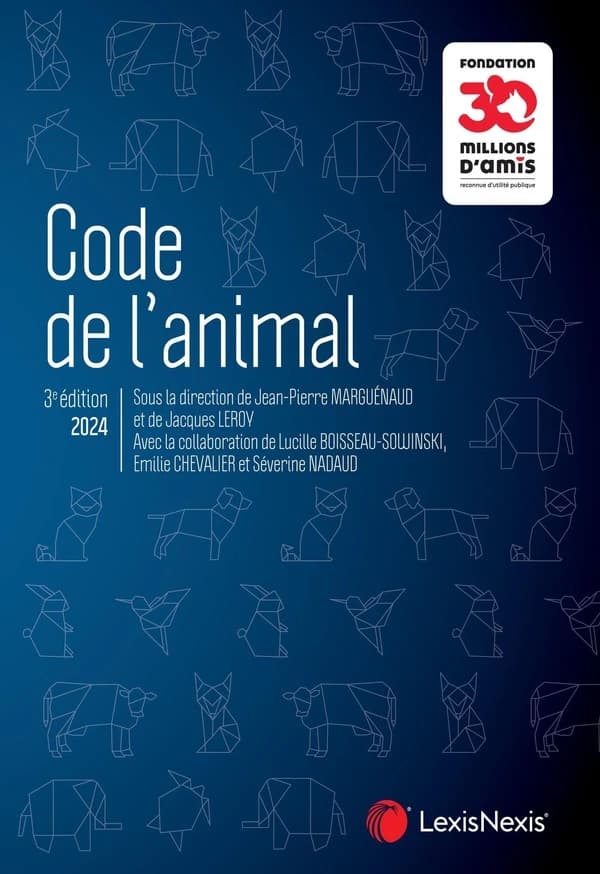 Code de l'animal, 2024 (3e éd., code à jour au 29 mars 2023)