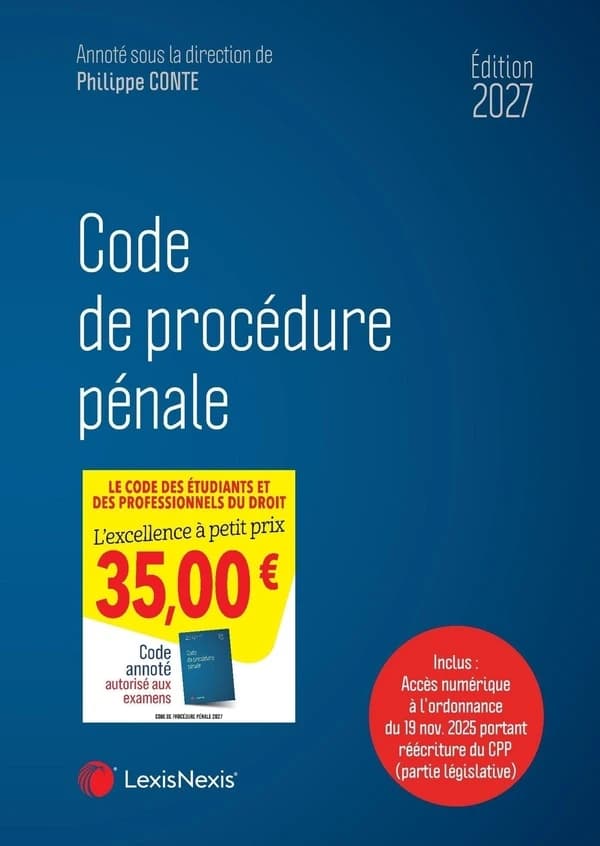 Code de procédure pénale : 2027