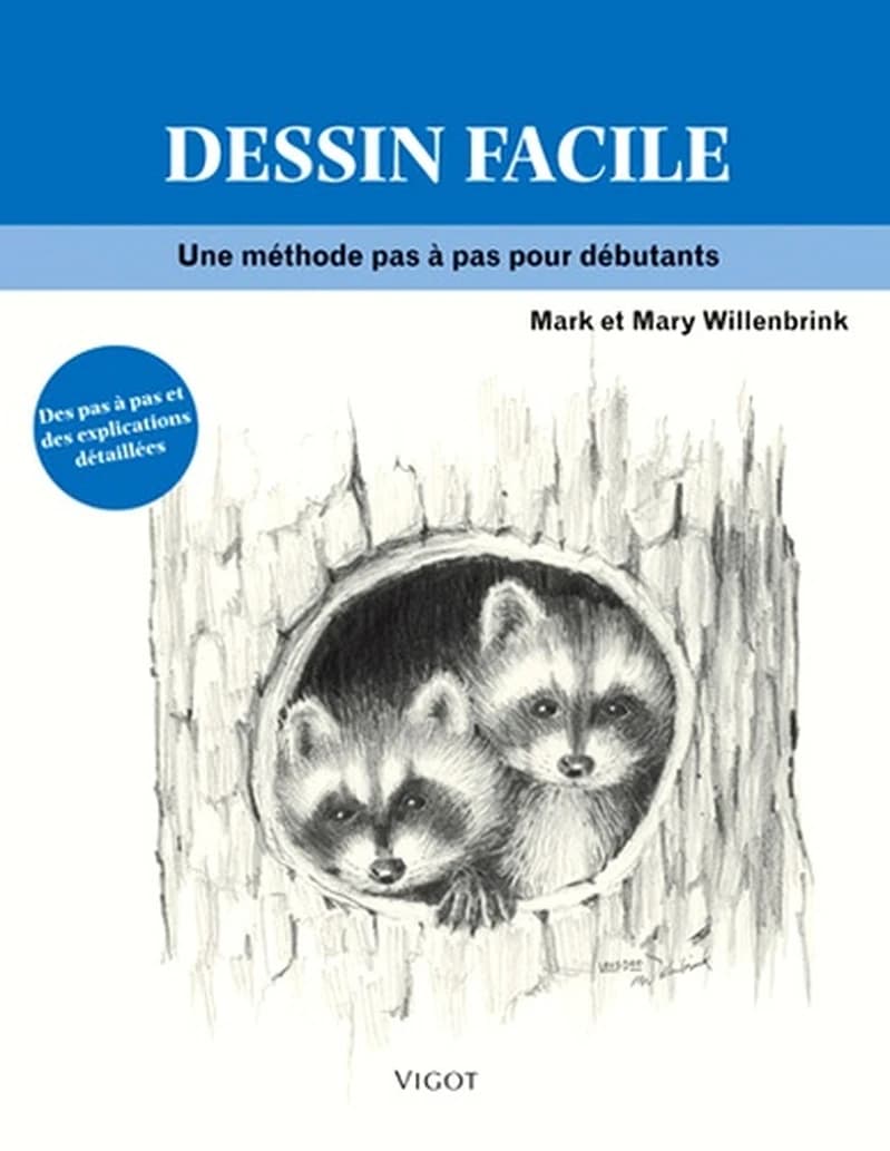 Dessin facile  - Une méthode pas à pas pour débutants