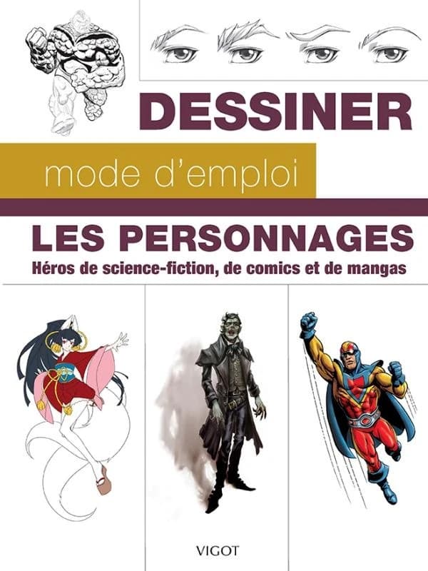 Les personnages : héros de science-fiction, de comics et de mangas