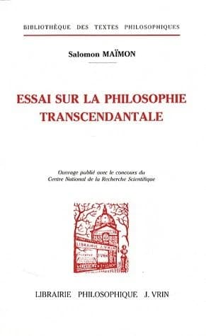 Essai sur la philosophie transcendantale