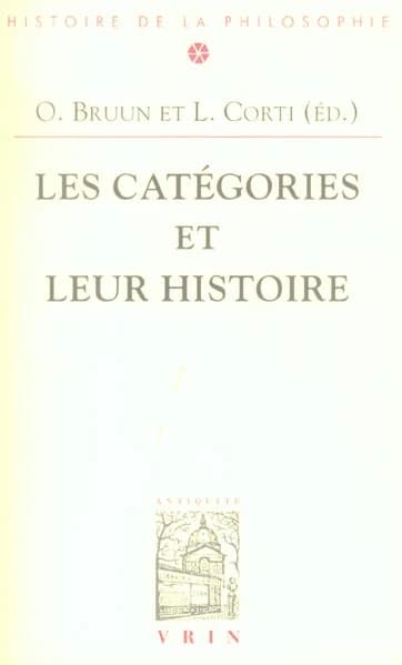 Les "Catégories" et leur histoire