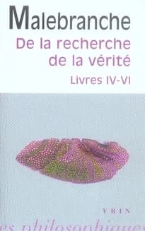 De la recherche de la vérité : livres IV-VI