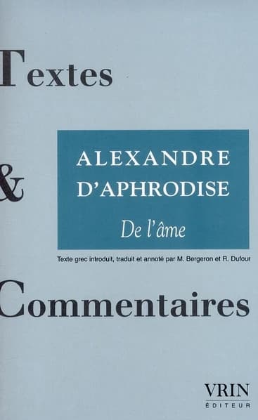De l'âme