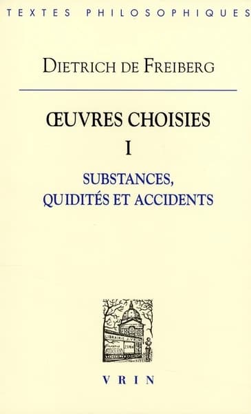 Substances, quidités [i.e. quiddités] et accidents : traités [i.e. traité] des accidents, traité des quidités [i.e. quiddités] des étants