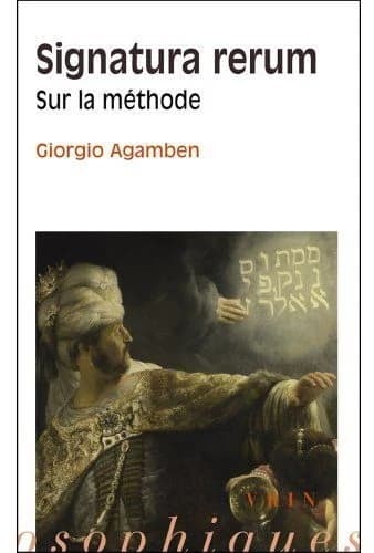 Signatura rerum : sur la méthode