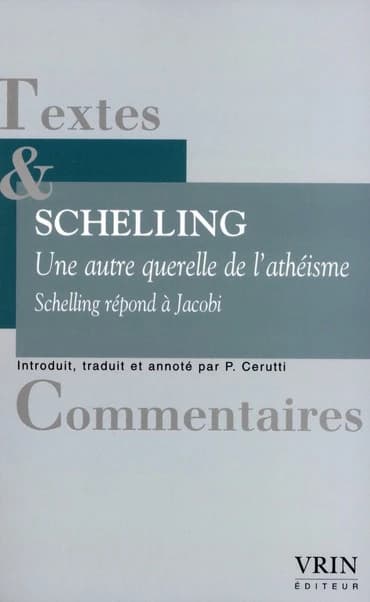 Monument de l'écrit "Sur les choses divines", etc. de M. Friedrich Heinrich Jacobi et de l'accusation qui y est faite d'athéisme mensonger et expressement trompeur
