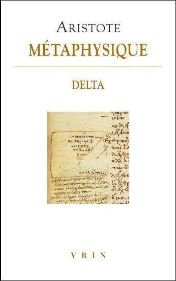Métaphysique : livre Delta : livre Delta