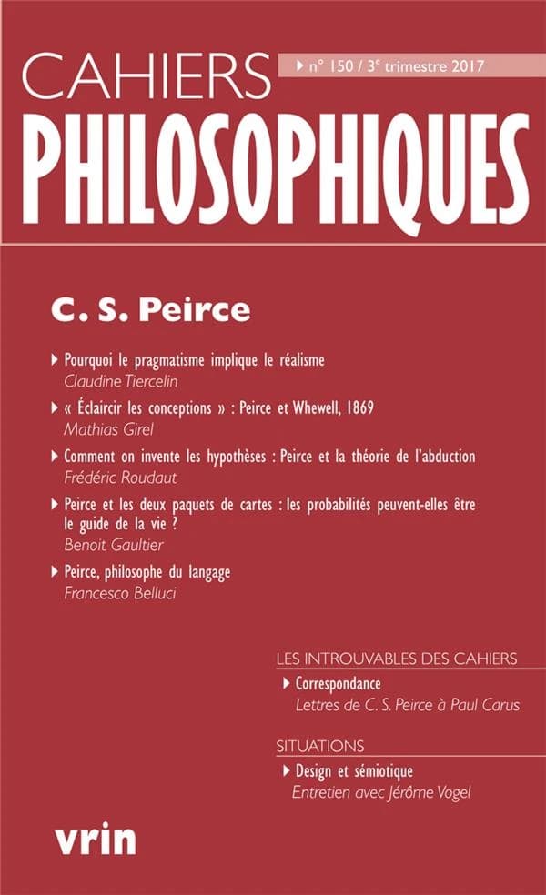 Cahiers philosophiques n.150 : C.S. Peirce