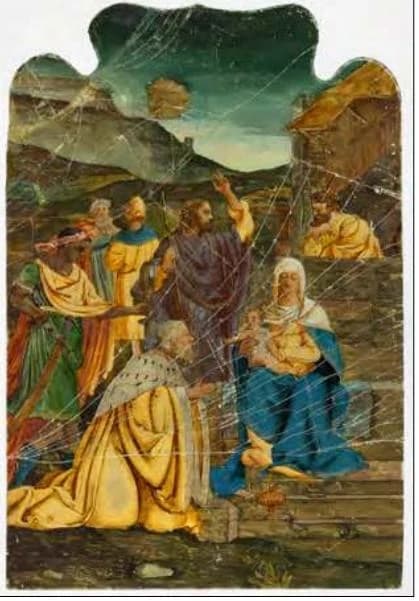 Le retable de Villefranche-de-Rouergue : chef-d'oeuvre de la peinture sous verre à la Renaissance