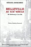 Belleville au XIXe siècle : du faubourg à la ville