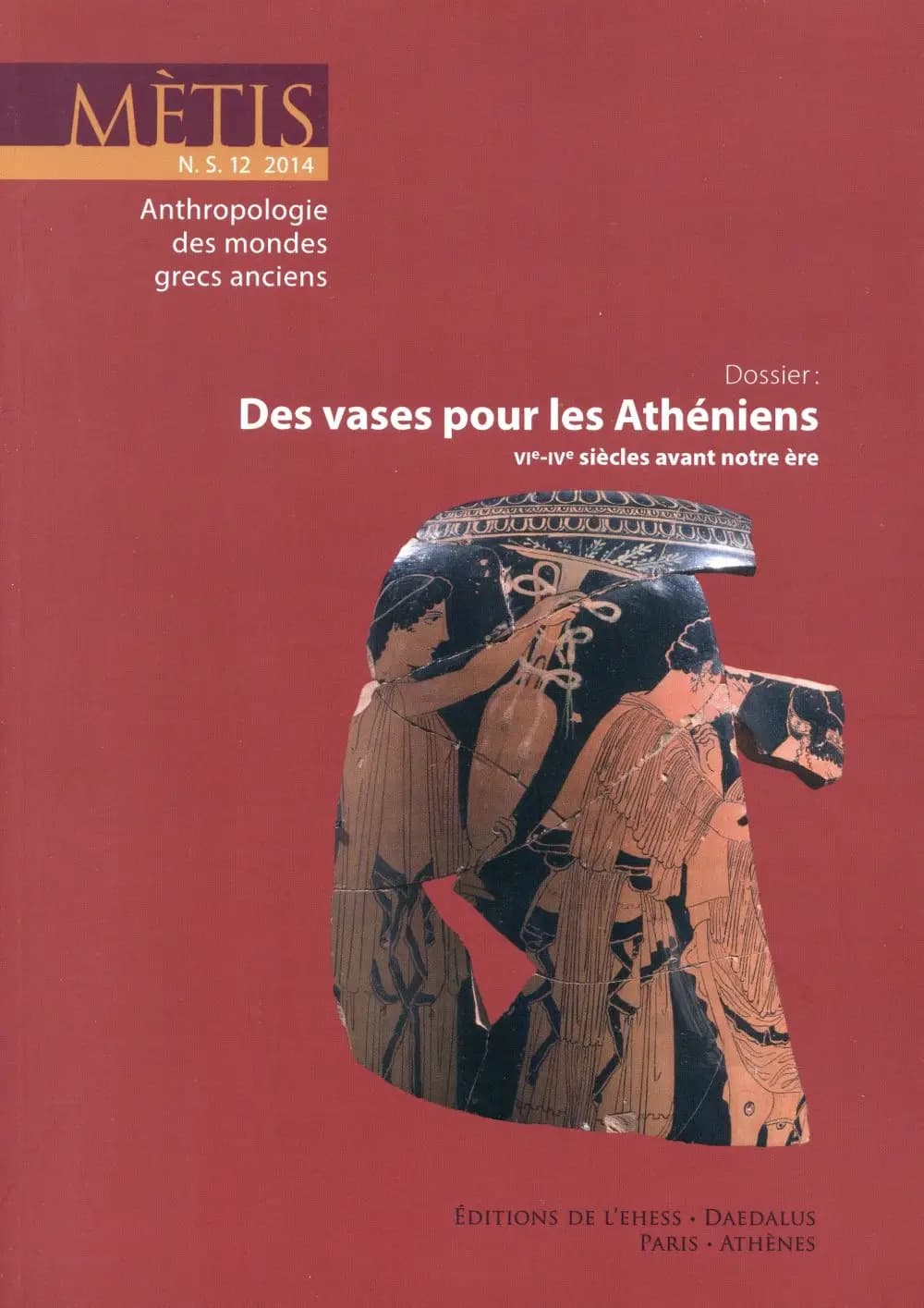 Revue Mètis : des vases pour les Athéniens (VIe-IVe siècle avant notre ère)