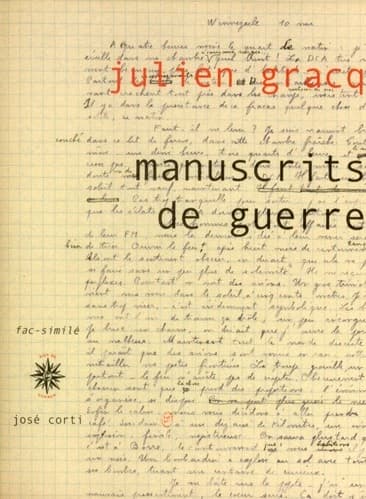 Manuscrits de guerre : Edition fac-similé