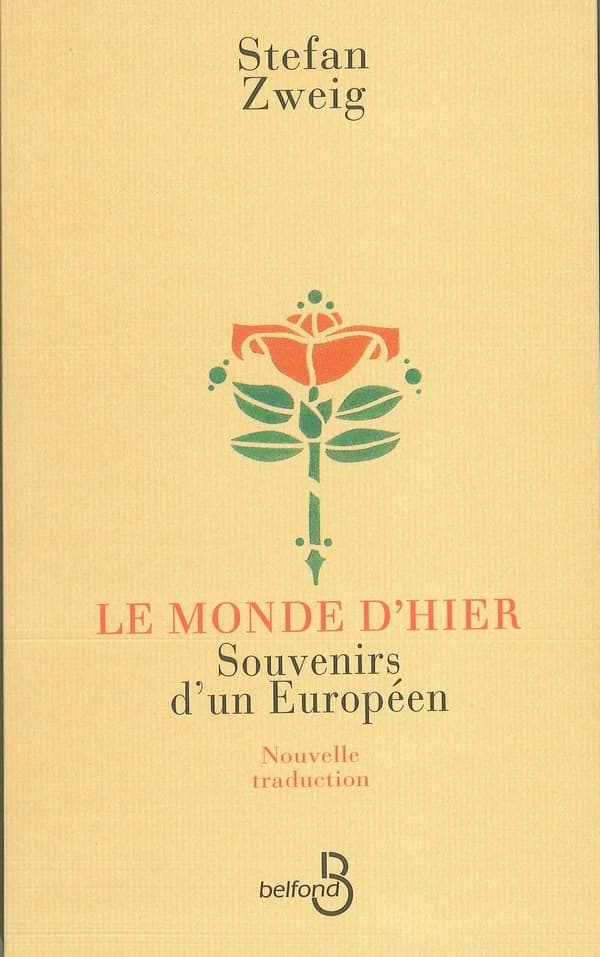 Le monde d'hier : souvenirs d'un Européen