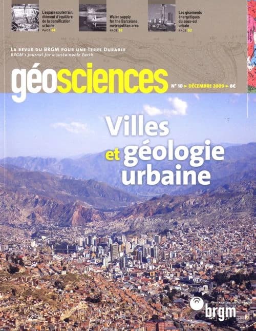 Géosciences n.10 : villes et géologie urbaine
