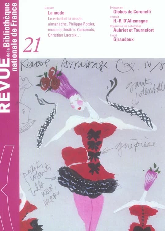 REVUE BNF Tome 21 : Revue de la BNF 21. La Mode