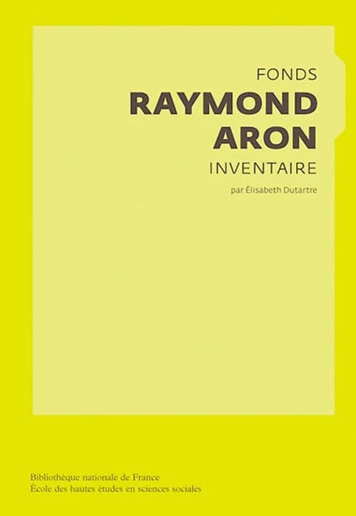 Fonds Raymond Aron : inventaire