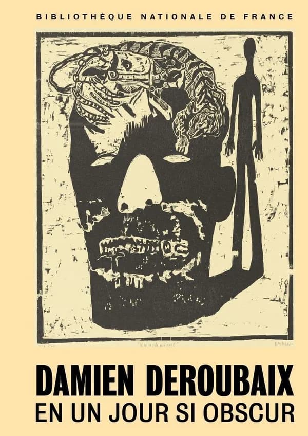 Damien Deroubaix, En un jour si obscur : [exposition, Paris, Bibliothèque nationale de France, site Richelieu, galerie Mansart, 15 octobre 2024-16 février 2025]