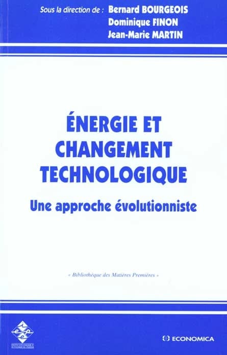 Energie et changement technologique : une approche évolutionniste