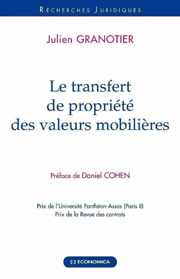Le transfert de propriété des valeurs mobilières