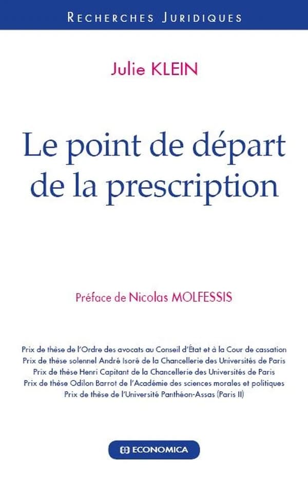 Le point de départ de la prescription
