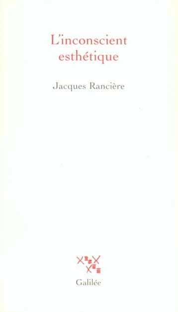 L'inconscient esthétique