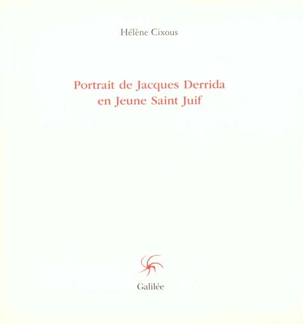 Portrait de Jacques Derrida en jeune saint juif