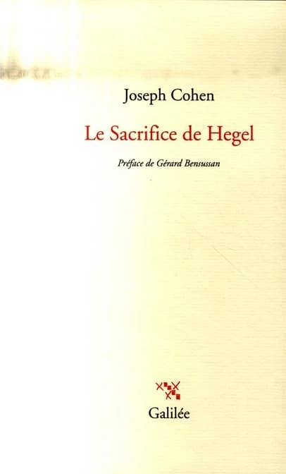 Le sacrifice de Hegel